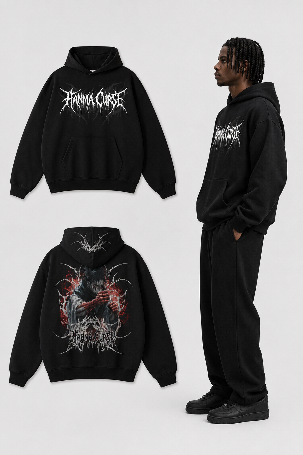 Choso Cursed Hoodie