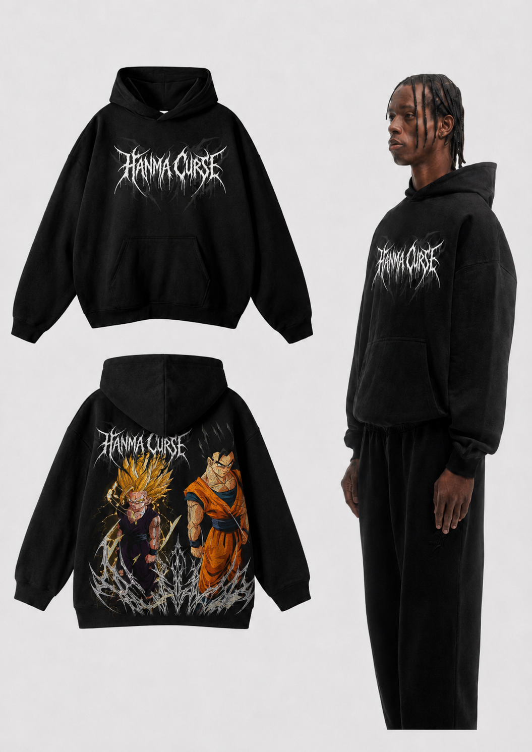 Gohan Cursed Hoodie