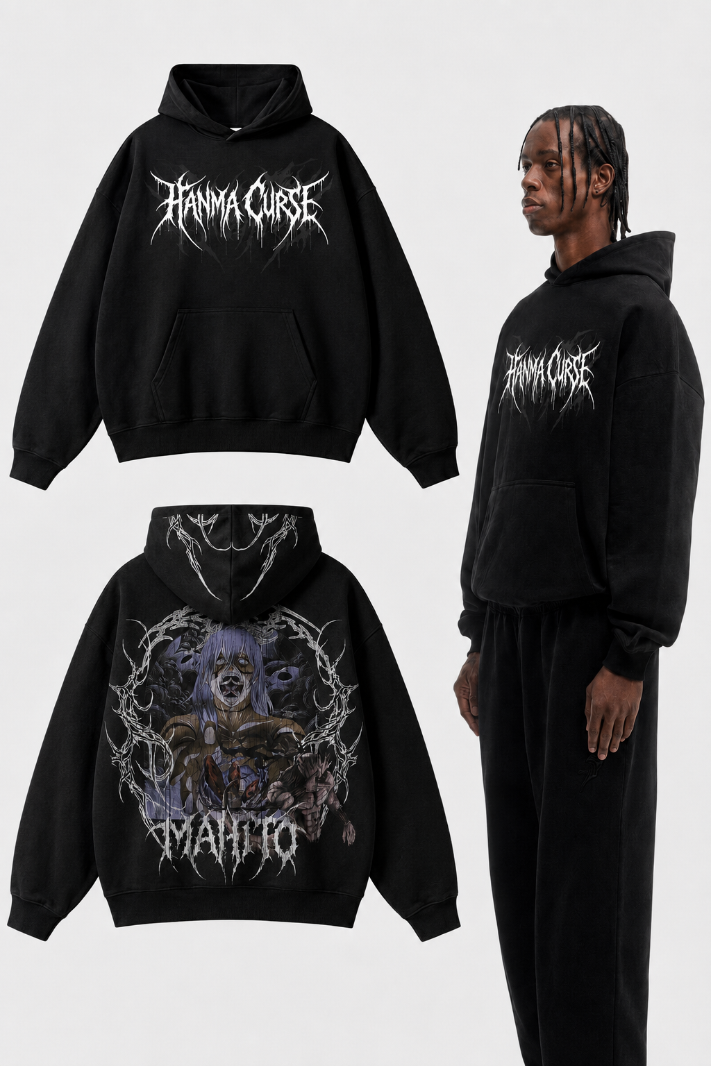 Mahito Cursed Hoodie