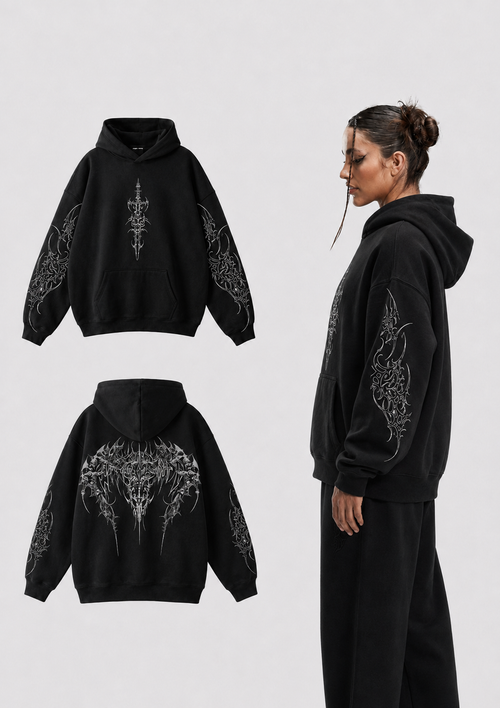 Dark Tribal Hoodie