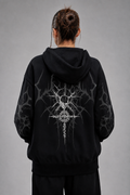 Skull Ornamental Hoodie