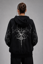 Skull Ornamental Hoodie